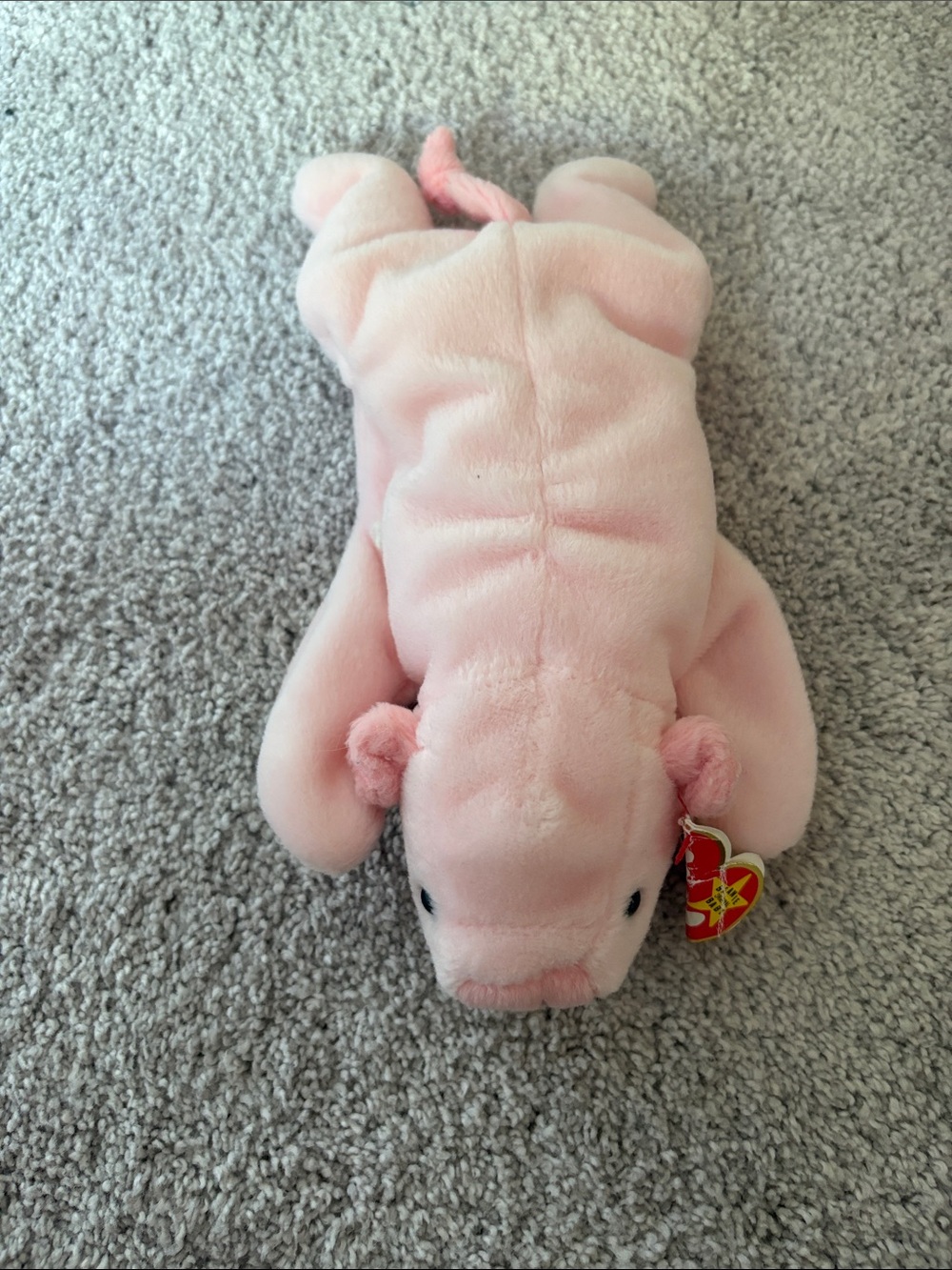 Ty Pink Plush Pig Small Pet Plush Toy beanie baby